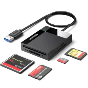 UGREEN USB Kaartlezer Micro-SD/TF/MS/CF (4-in-1)