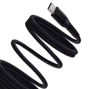 Mobiparts USB-C to USB-C Magnetic Braided Cable 1m Black